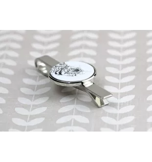 Bengal - cat tie clip, personalized tie clip, unique gift for men from Art-Dog brand