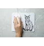 Bombay-Katze - Mauspad mit Druck, personalisiertes Mauspad mit Katze, einzigartiges Gadget für Büroangestellte von Art-Dog.