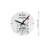 British Longhair - horloge murale avec un chat, horloge de table avec impression, décoration personnalisée de la maison de la marque Art-Dog
