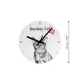 Bombay-Katze - Wanduhr mit Katze, Regal Uhr mit Druck, personalisierte Hausdekoration von Art-Dog.