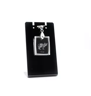 Bengalski wisiorek kryształowy z kotem Art-Dog