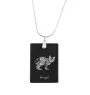 Bengalisch - Crystal pendant with cat, silver necklace with photo, personalised pendant by Art-Dog brand