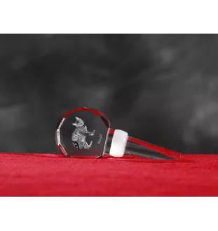 Bengalski grubszy stopper do wina z kotem Art-Dog