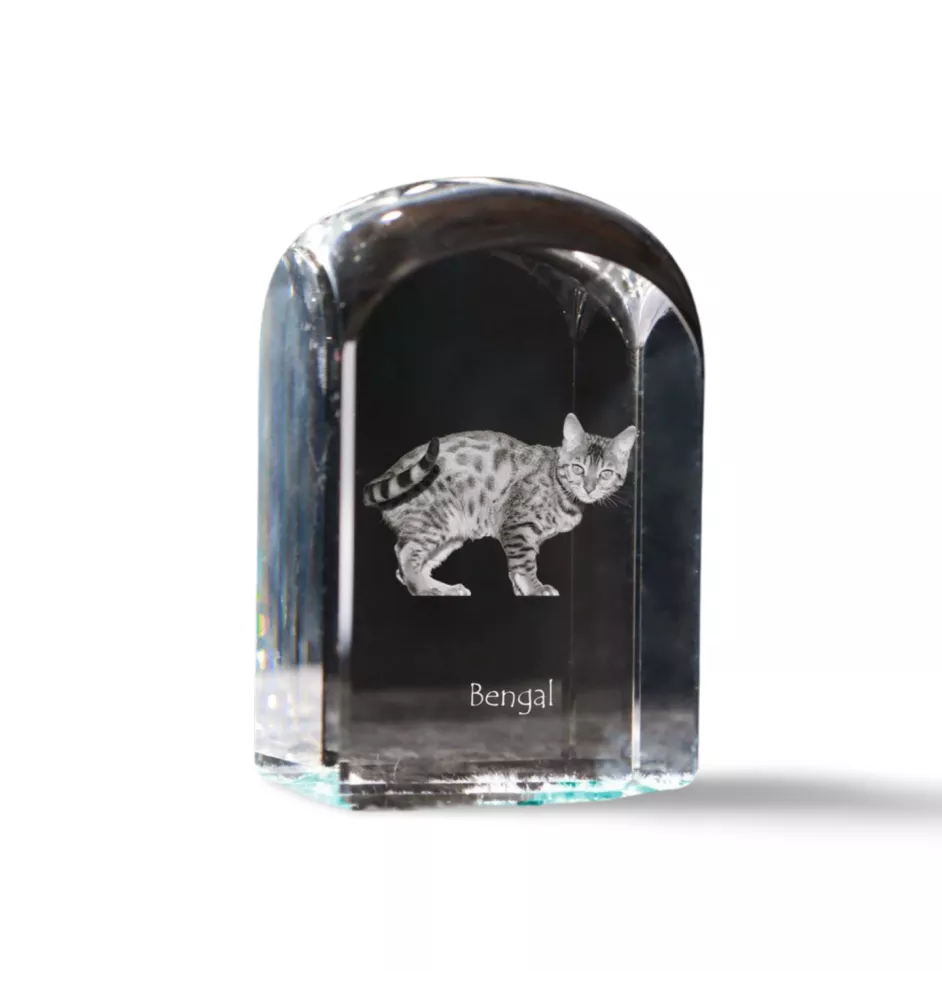 Bengalski kryształ pieczątka z kotem Art-Dog