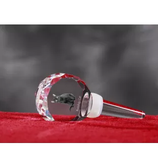 Bombajski grubszy stopper do wina z kotem Art-Dog