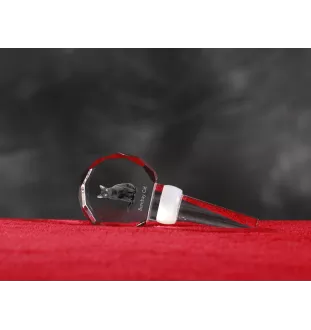 Bombay-Katze - Kristallflaschenverschluss mit Katze, einzigartiger Weinverschluss mit Foto, personalisiertes Geschenk für Sommelier der Marke Art-Dog