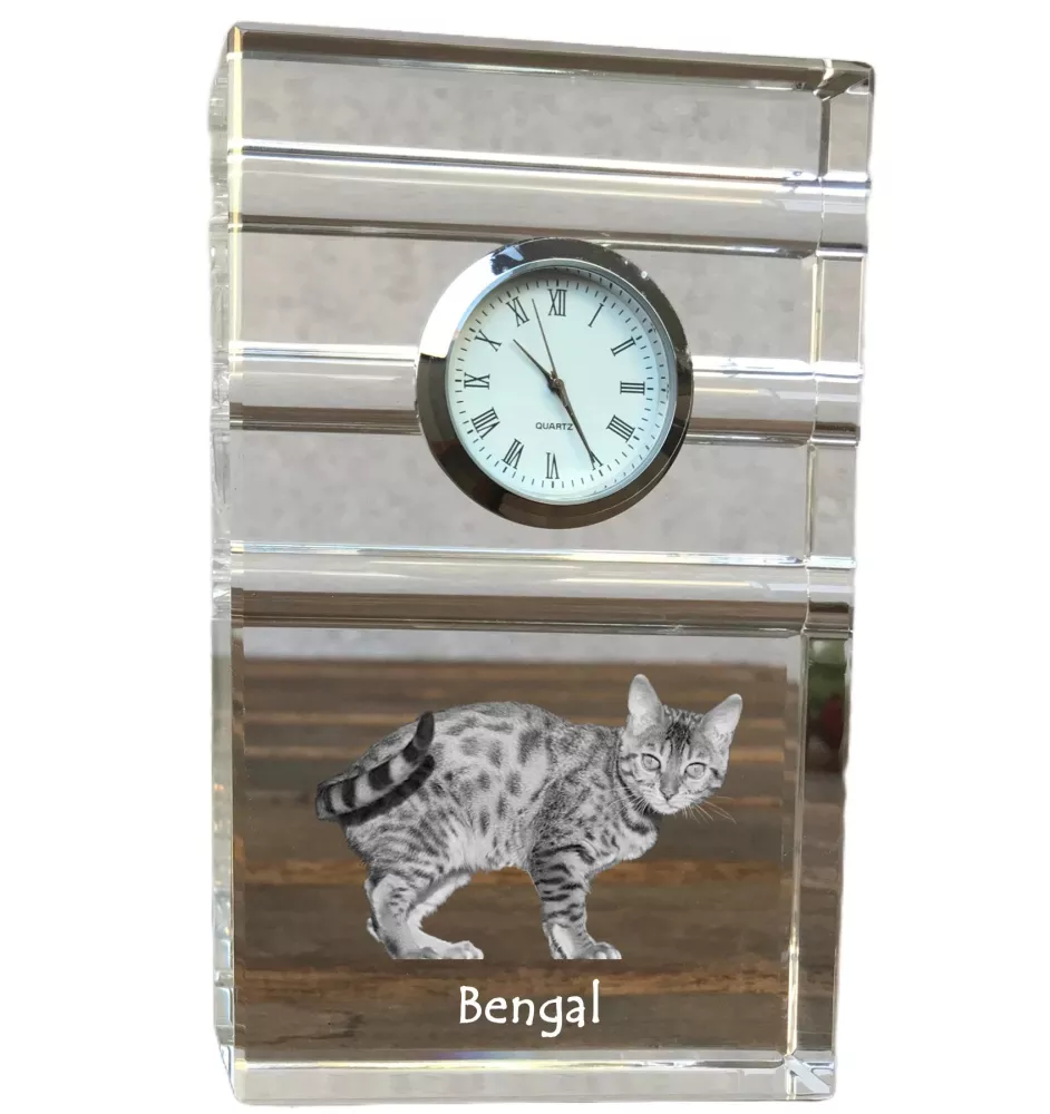 Bengalski zegar trój-paskowy z kotem Art-Dog