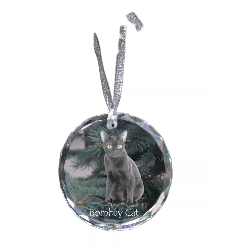 Bombajski medal kryształowy z kotem Art-Dog