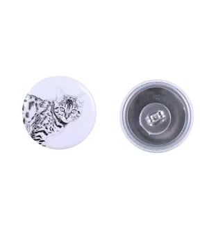 Bengalisch - Ohrringe mit geliebter Katze, eigenes Foto, perfektes Accessoire für Katzenliebhaber von der Marke Art.-Dog