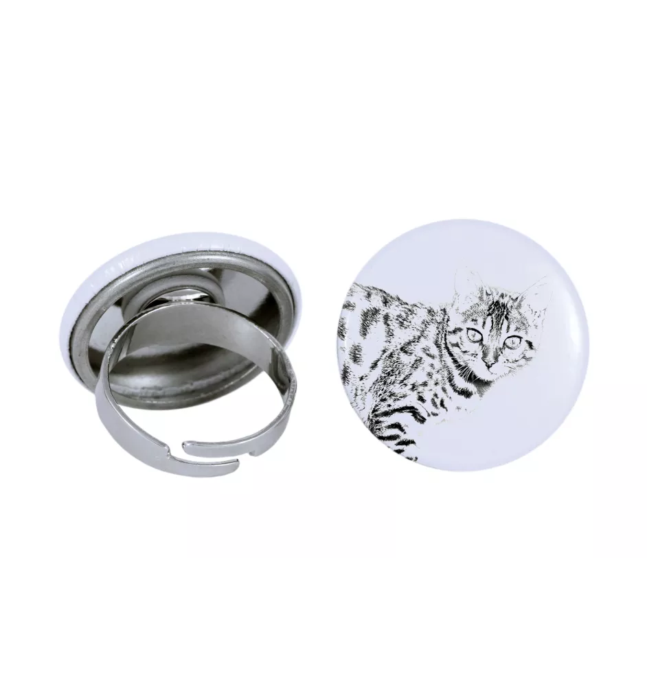 Bengalisch - ein einzigartiger Ring, handgefertigt, Damenschmuck der Marke Art-Dog