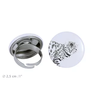 Bengal - une bague unique, faite à la main, bijoux pour femmes de la marque Art-Dog