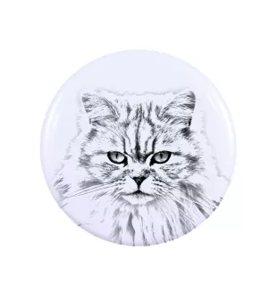 British Longhair - collection of unique magnets, own photo, Art-Dog brand