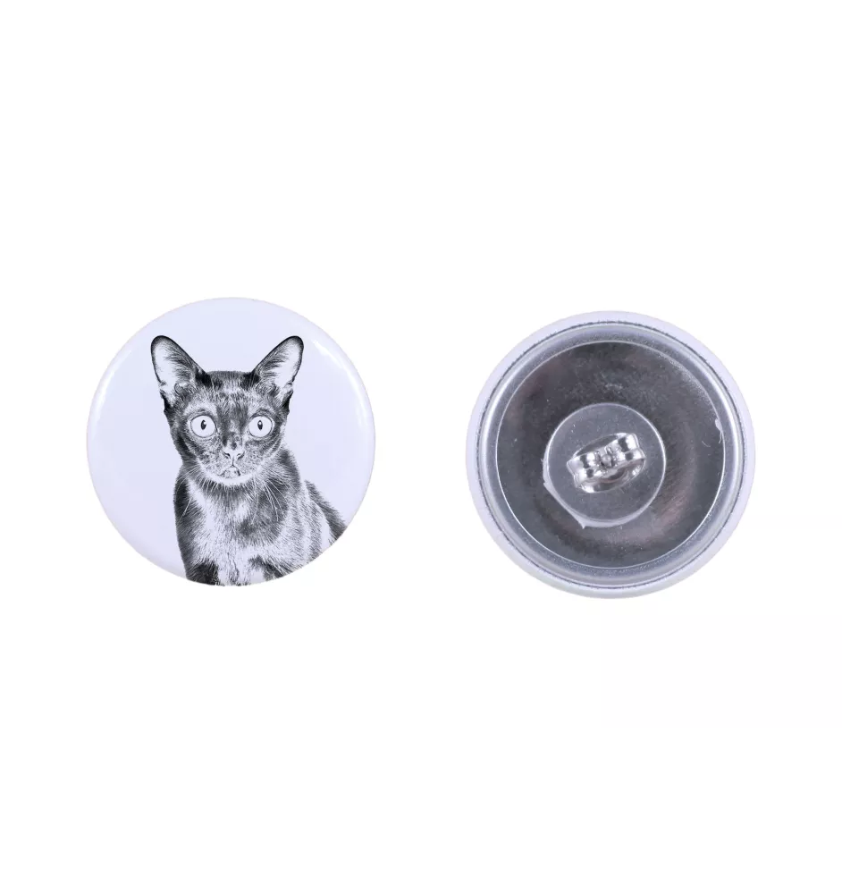 Bombajski kolczyki z kotem mały Art-Dog