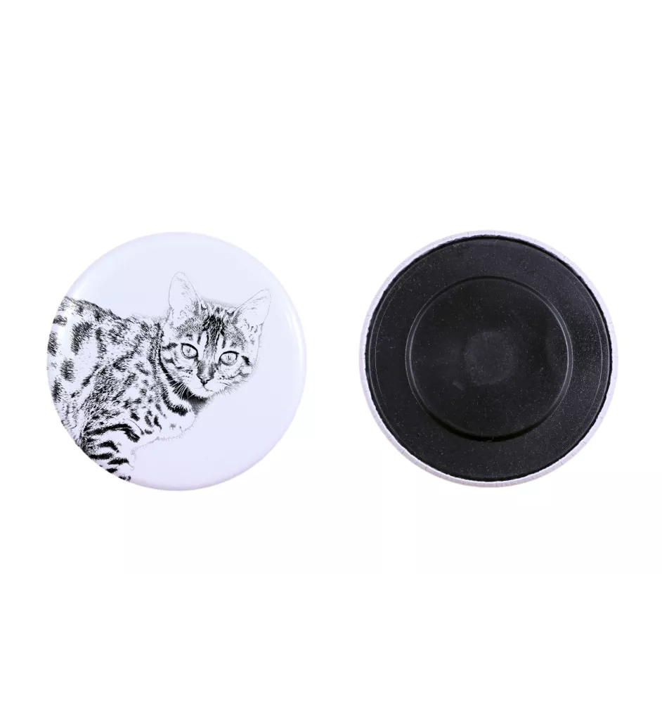 Bengalski magnes z kotem duży Art-Dog