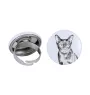 Bombay-Katze - ein einzigartiger Ring, handgefertigt, Damenschmuck der Marke Art-Dog