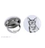 Bombay-Katze - ein einzigartiger Ring, handgefertigt, Damenschmuck der Marke Art-Dog