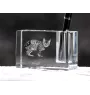Bengalski penholder kryształowy z kotem Art-Dog