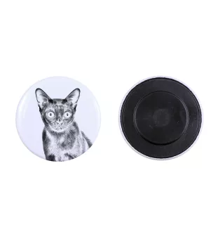Bombay-Katze - Sammlung von einzigartigen Magneten, eigenes Foto, Marke Art-Dog