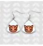 Bengal - élégantes boucles d'oreilles en métal en cadeau de la marque Art-Dog