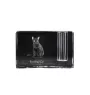 Bombajski penholder kryształowy z kotem Art-Dog