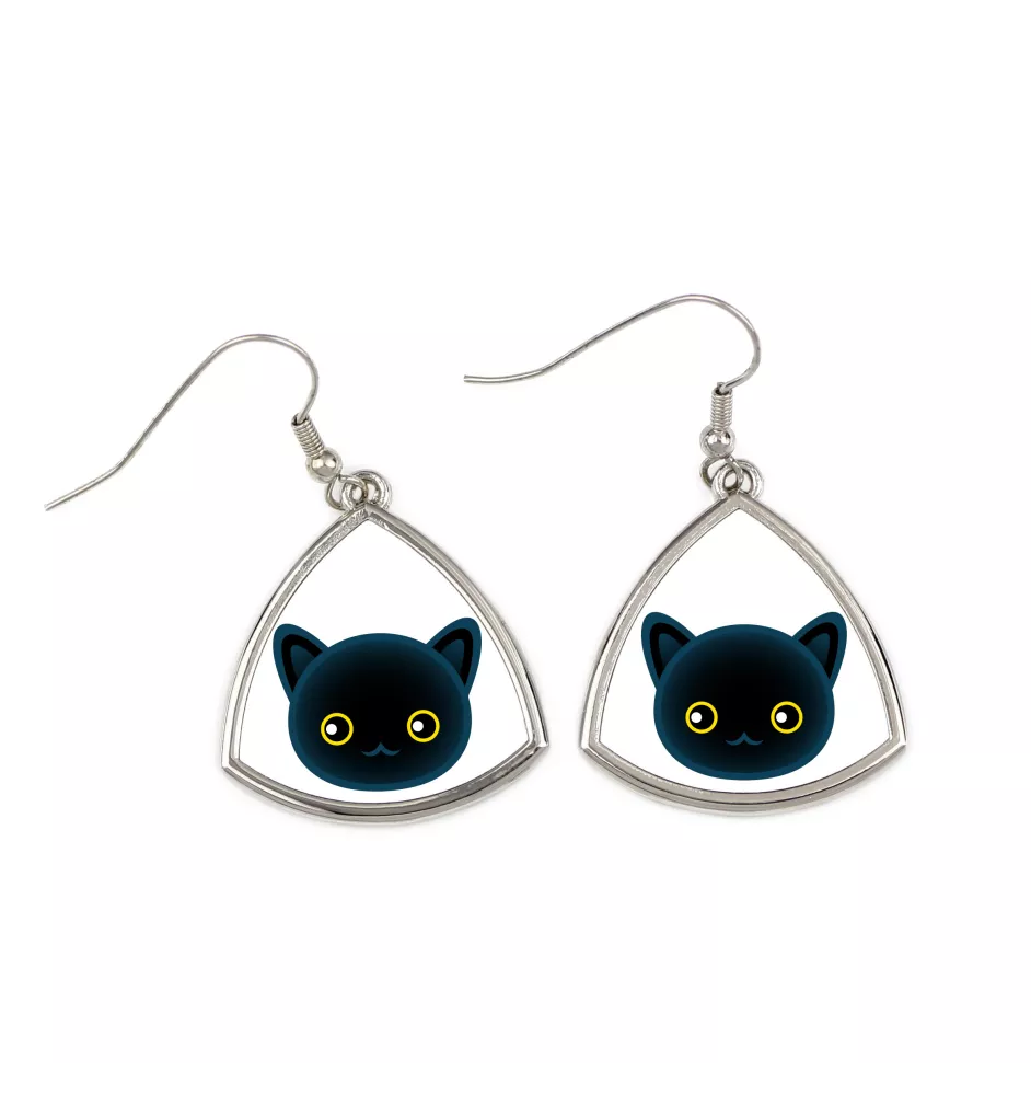 Bombay - elegant metal earrings as a gift from the Art-Dog brand