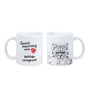 Britisch Langhaar - Tasse mit Katze, personalisierte Tasse mit Druck, klassisches Geschenk für jede Marke Art-Dog