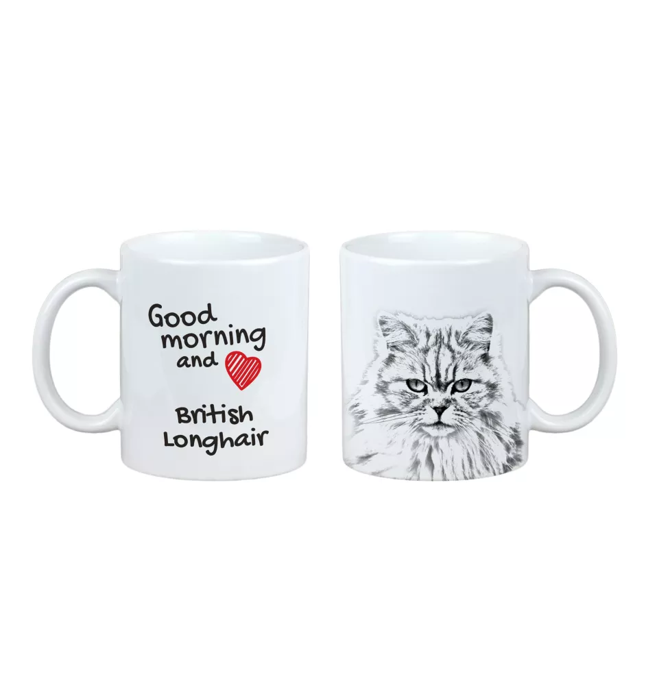 Britisch Langhaar - Tasse mit Katze, personalisierte Tasse mit Druck, klassisches Geschenk für jede Marke Art-Dog