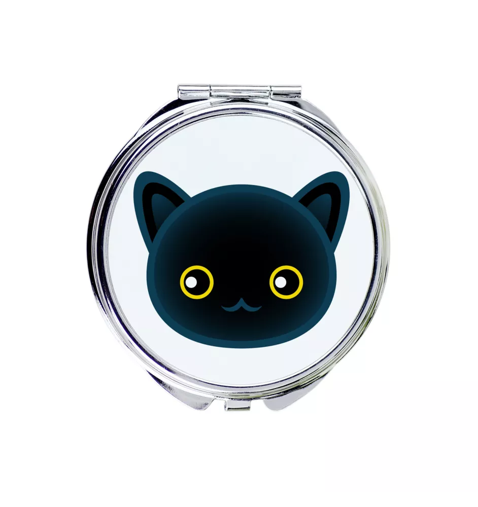 Bombay - pocket mirror for a purse by Art-Dog