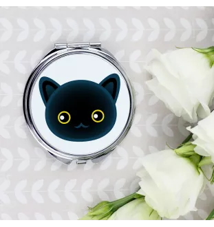 Bombay - pocket mirror for a purse by Art-Dog