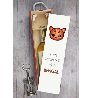 Bengal - wine box with graphics and the brand name Art-Dog