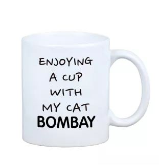 Bombay - Tasse mit Grafik und Aufschrift der Marke Art-Dog