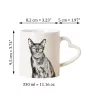 Bombay - tasse avec un chat, une tasse adorable avec une anse en forme de cœur, un cadeau universel de la marque Art-Dog