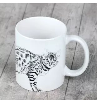 Bengalisch - Tasse mit Katze, entzückende Tasse mit Grafik, Geschenk mit Ihrem Foto von der Marke Art-Dog