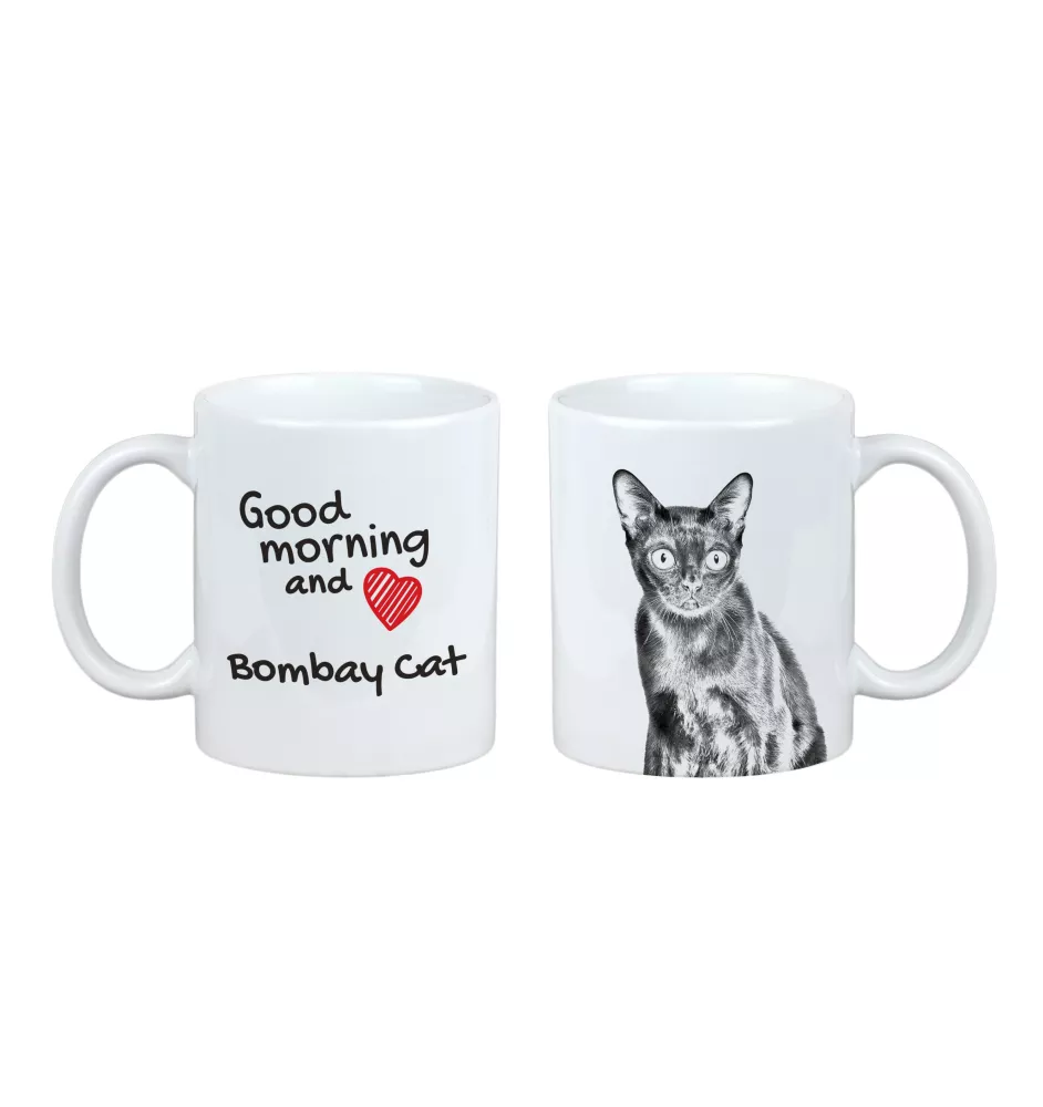 Bombay - tasse avec un chat, tasse personnalisée avec impression, cadeau classique pour tous de la marque Art-Dog