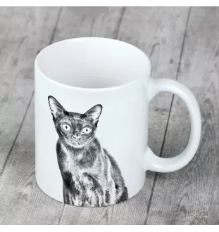 Bombay - cat mug, personalized mug with print, classic gift for everyone from the Art-Dog brand