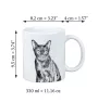 Bombay - cup with a cat, cute cup with graphics, a gift with your photo from the Art-Dog brand