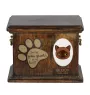 Burmese - urn for cat ashes, personalized urn with engraving, commemorative box for cat ashes by Art-Dog brand
