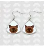 Birman - élégantes boucles d'oreilles en métal en cadeau de la marque Art-Dog