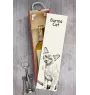 Burma Cat - wine box with a cat, alcohol box with graphics, personalized gift box from the Art-Dog brand