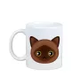 Burmese - mug with graphics and the logo of the Art-Dog brand
