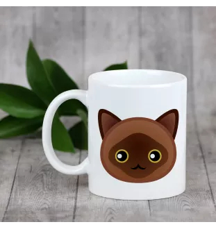 Birma - Tasse mit Grafik und Aufschrift der Marke Art-Dog