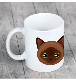 Birma - Tasse mit Grafik und Aufschrift der Marke Art-Dog