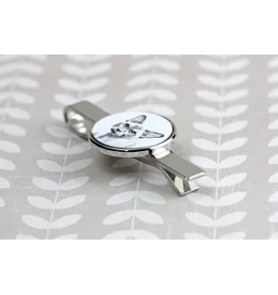 Burma Cat - cat tie clip, personalized tie clip, unique gift for men from Art-Dog brand