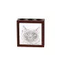 British Shorthair - pen holder with a cat, desk organizer with a print, personalized desk decoration by Art-Dog brand