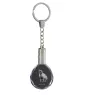 Chat de Birmanie - Fob with cat photo, crystal key ring in gift box, unique gift by Art-Dog brand