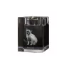 Birmakatze - Kerzenhalter mit Katzenfoto, Teelichthalter aus Kristall, personalisiertes Geschenk der Marke Art-Dog