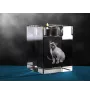 Chat de Birmanie - Bougeoir avec photo de chat, porte bougie en cristal, cadeau personnalisé par la marque Art-Dog