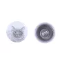 British Shorthair - earrings with a beloved cat, own photo, perfect gadget for cat lovers from the Art.-Dog brand.
