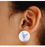 Burma Cat - earrings with a beloved cat, own photo, perfect gadget for cat lovers from the Art.-Dog brand.