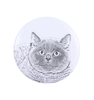 British Shorthair - collection of unique magnets, own photo, Art-Dog brand